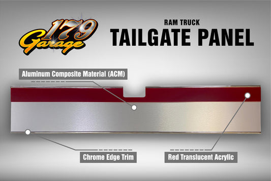 Ram Truck Tailgate Trim Panel