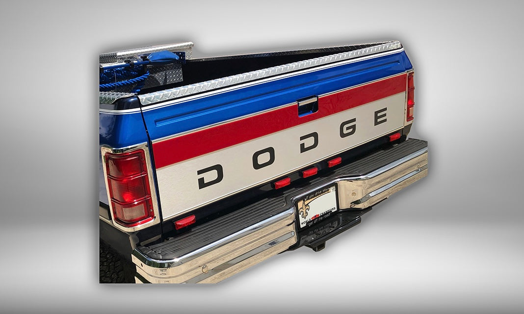 91-93 Dodge Ram LE Tailgate Trim Panel